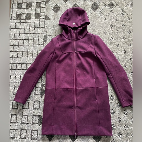 lululemon athletica Jackets & Blazers - Lululemon City Softshell *Tweed Plum Jacket size M or Lg